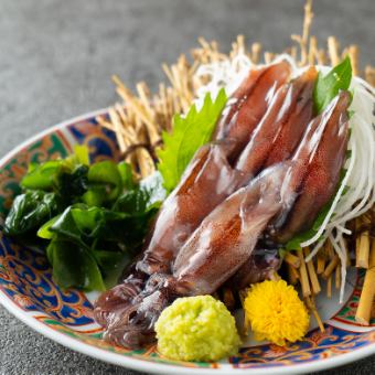 ホタルイカ刺し