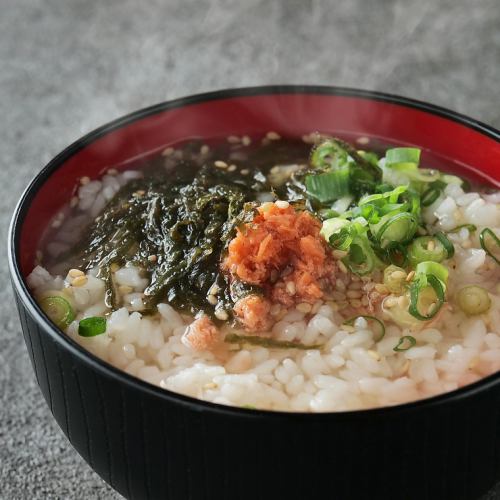 出汁茶漬け(鮭 or 梅) 各