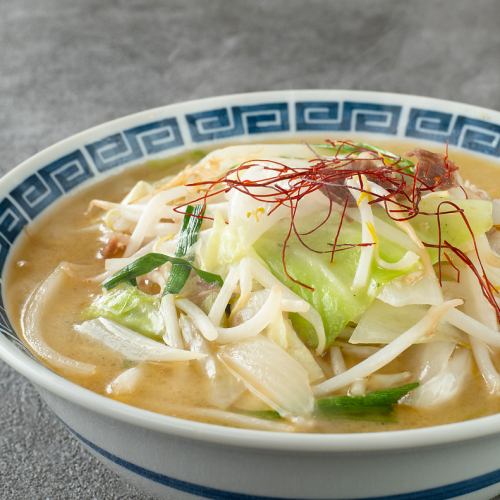 【居酒屋ラーメン】ごま油香る白湯ラーメン