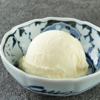 バニラアイス