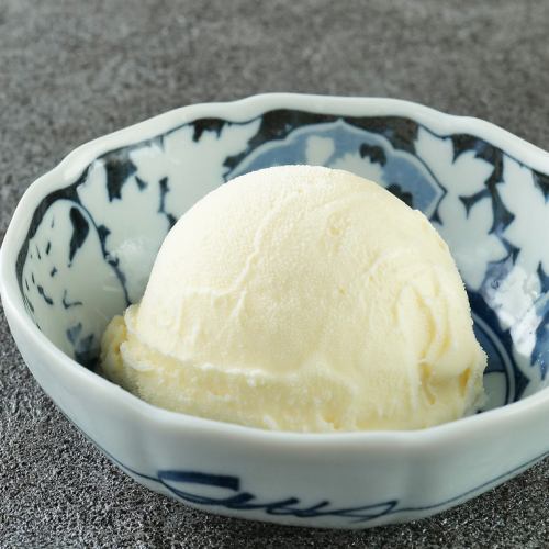 バニラアイス