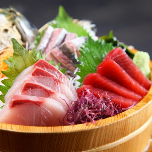 【職人の目利きで厳選した鮮魚】お得な宴会コースや単品料理でお楽しみください