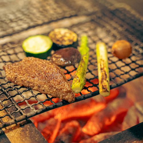 Signature dish: Charcoal grilled