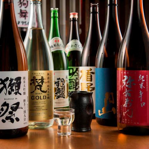 【銘柄焼酎・日本酒】豊富にご用意しております♪
