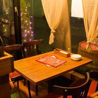 Although it is not a private room, there are partitions so you can enjoy your meal slowly without worrying about it! ◎ as well as date