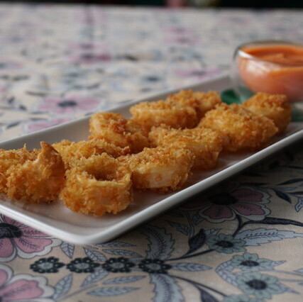 イカ・パン粉入りパリパリ揚げ