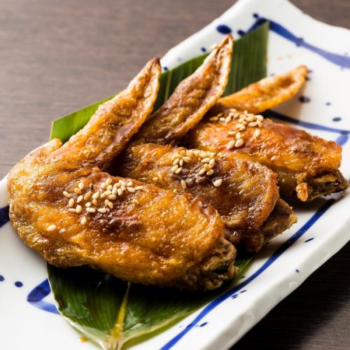 無双の手羽先唐揚げ！