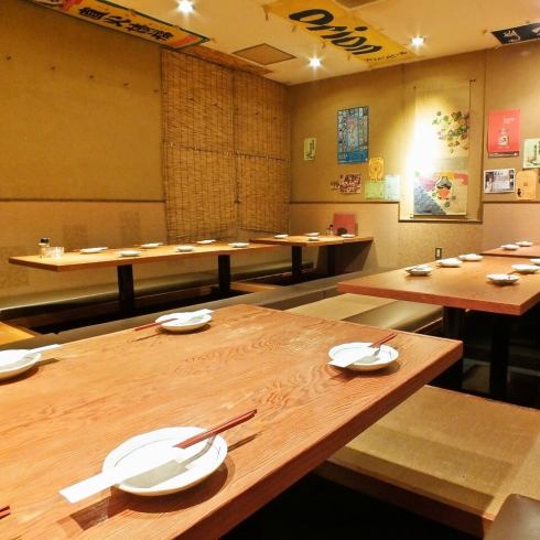 貸切は25名~32名迄OK☆歓送迎会や各種宴会等にご利用ください。