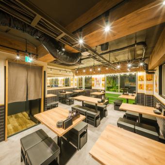 肉と魚を味わえる、レトロ感漂う大衆酒場●コース利用は勿論サク飲みの飛び込み利用もOK！！