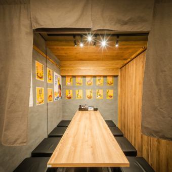名古屋駅徒歩10分！広々4名個室！当日予約も可能になっております！急な飲み会にもぜひ◎