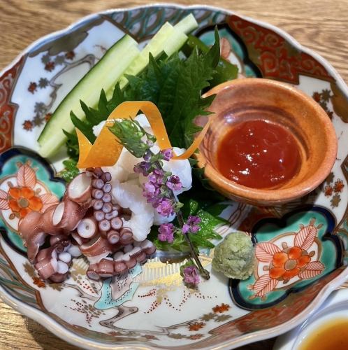 明石マダコ湯引き