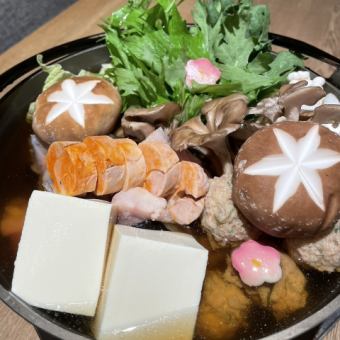 暖暖身子，暖暖心肠！冬季限定安康鱼火锅套餐：8500日元（含税）