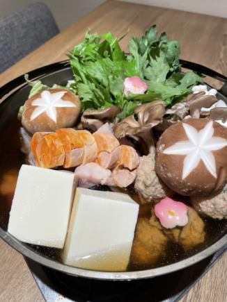 暖暖身子,暖暖心肠!冬季限定安康鱼火锅套餐:8500日元(含税)