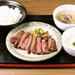 Genuine Sendai specialty! Grilled beef tongue set meal
