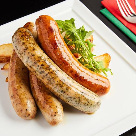 4 kinds of homemade sausage assortment