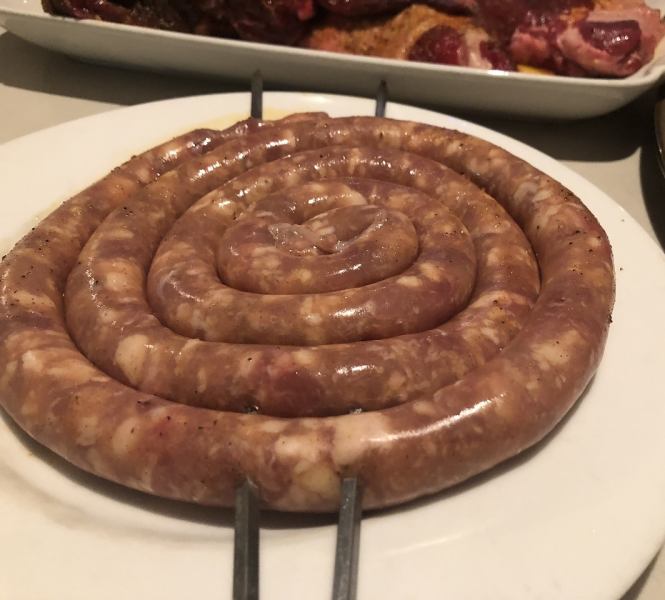 トルネード生ソーセージ