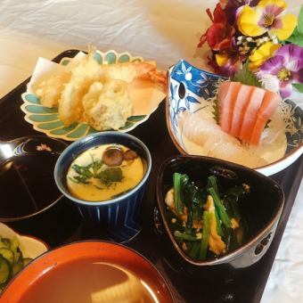[Get great deals with Go to Eat ★ Get great deals by using points when making reservations] Luxury lunch course total of 6 dishes for 1,600 yen