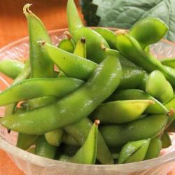 Boiled edamame