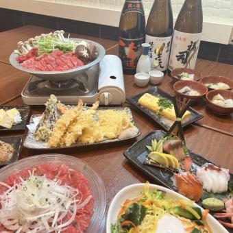 [Jin-Kiwame Course] Enjoy the deliciousness of Hakodate! Includes 3 hours of all-you-can-drink [10 dishes for 5,000 yen]