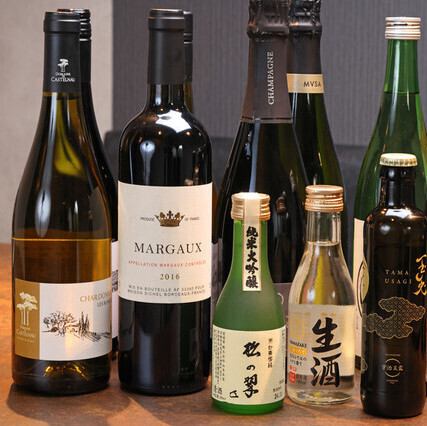 お料理に合わせたドリンクの数々