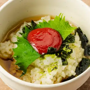 梅茶漬け