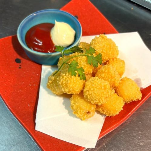チーズのかりかり揚げ