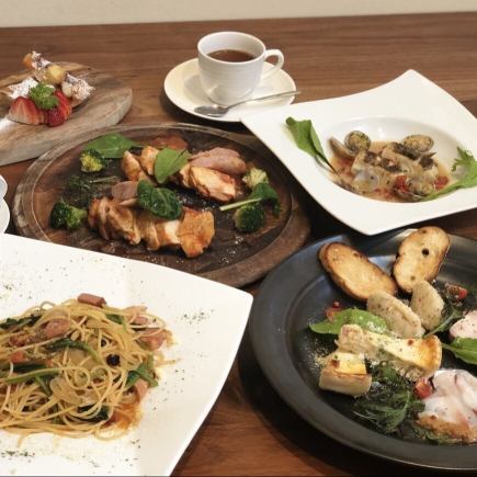歓送迎会プラン◆料理全11種+メッセージプレート+ 2時間飲み放題 6000円(税込)