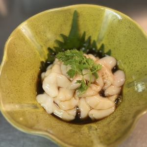 Whitefish milt with ponzu sauce