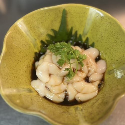 Whitefish milt with ponzu sauce