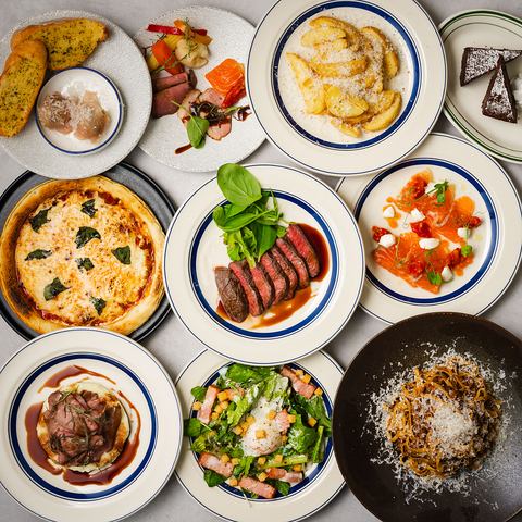 贅沢メニュー●ワインがすすむ梅田発の上質イタリアン食べ放題！