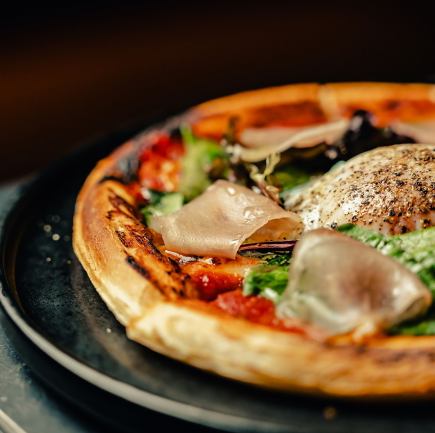 《Weekend and Holiday Lunch Only》 Casual Plan with Choice of Pizza ◆Lunch Course/1500 yen