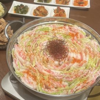 【食べ飲み放題付き】ミルフィーユチゲ鍋コース 5000円