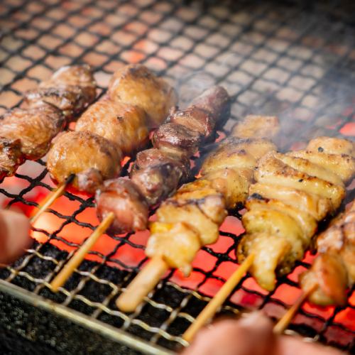 北海道の焼き鳥を味わう