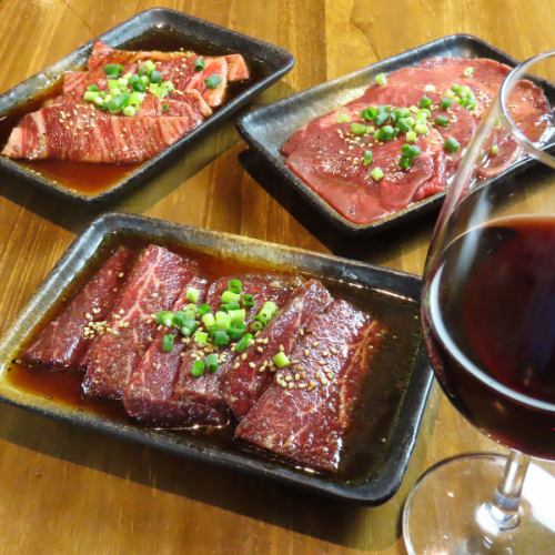 一口で虜になる!こだわりの厳選肉ラインナップ