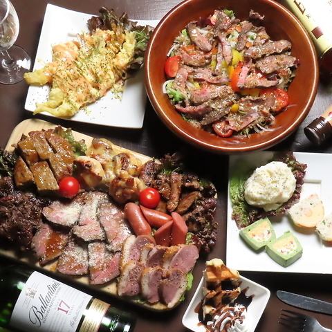 【生ビールなし】曜日限定＆個室確約★全品120分食べ飲み放題6000円※生ビール付きは+500円
