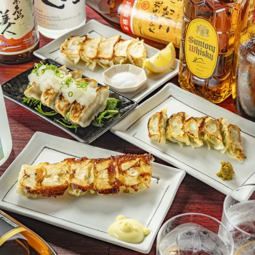 メニューに載っていない餃子も常時3種類ご用意の、バリエーション豊富な絶品自家製餃子♪