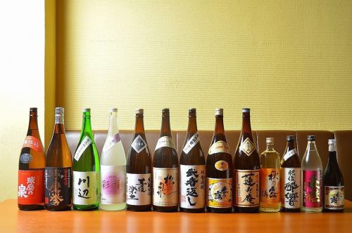 日本酒・球磨焼酎も豊富にご用意！県内外の皆様にお楽しみいただけます♪