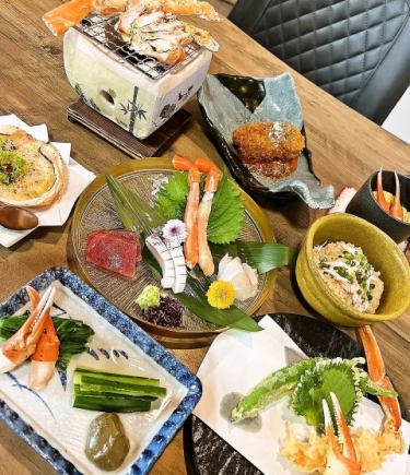 [Luxurious ★] All-you-can-eat crab course 10,000 yen (tax included)