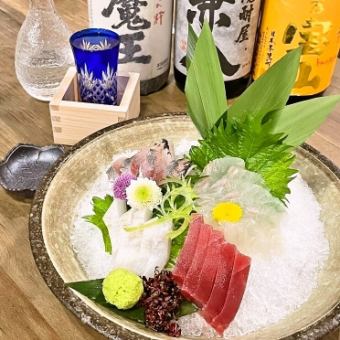 会社宴会に◎【ここち酔い満足コース】２H飲み放題付き全8品6000円（税込み）