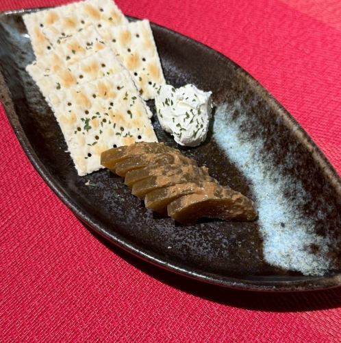 奈良漬けとクリームチーズ