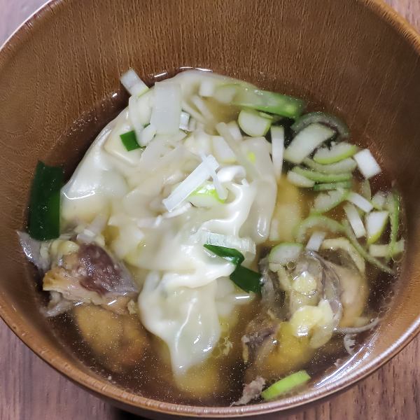 [Signature dish!] Soft-shelled turtle soup gyoza