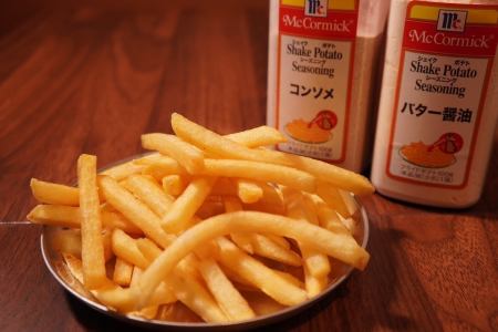 Butter and soy sauce French fries