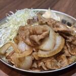 男の生姜焼き