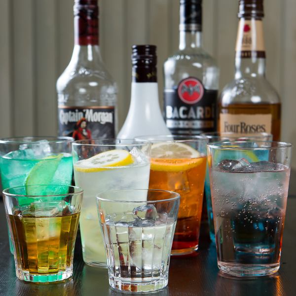 Cocktails using western liquor are popular!