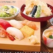 握り寿司と天ぷら【御膳】