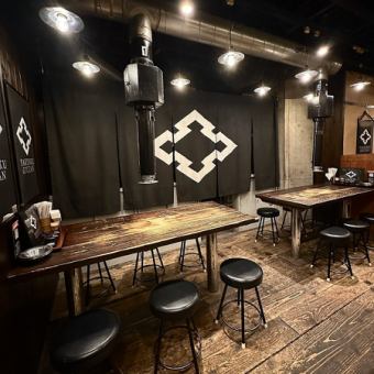 テーブル席。天文館の焼肉は焼肉牛山!【鹿児島 天文館 食べ放題 飲み放題 焼肉 焼鳥 ラーメン 辛麺 釜揚げうどん 天文館はワールドグループへ♪】