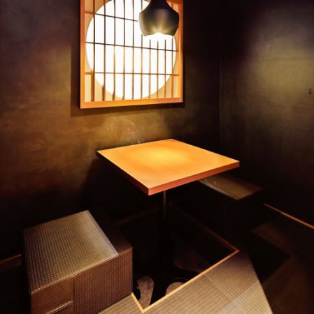 [Popular] The private room for two people is very popular because of its calm space.Recommended for those who want to enjoy in a private space such as dating or friends.