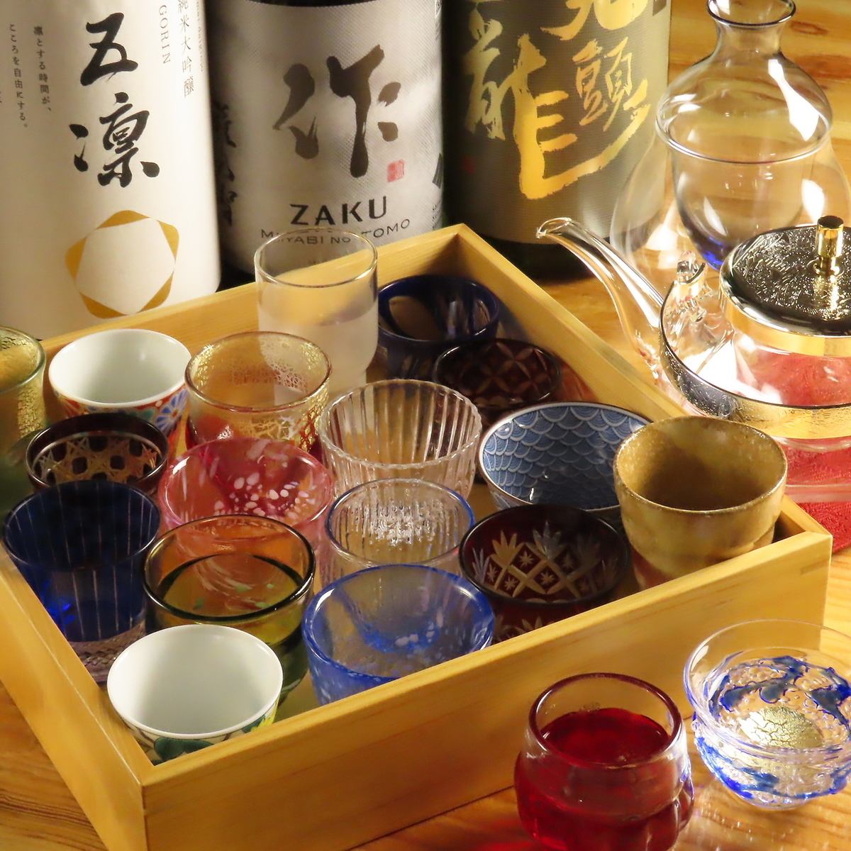 四季を感じる絶品和食料理とこだわりの日本酒が楽しめる♪