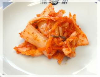 Delicious kimchi