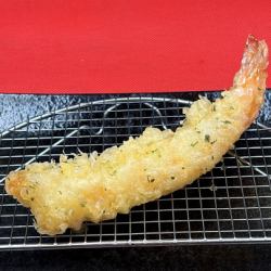 海老ガーリック天ぷら